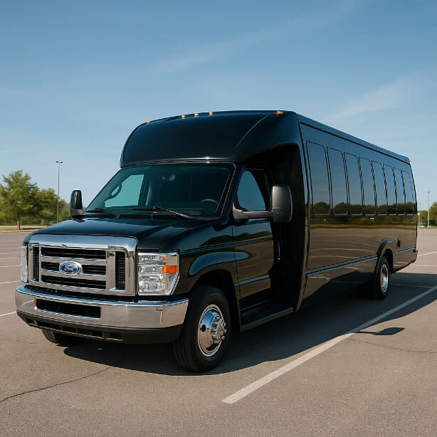 Charter Bus Rental Sunrise 18 Passenger Minibus