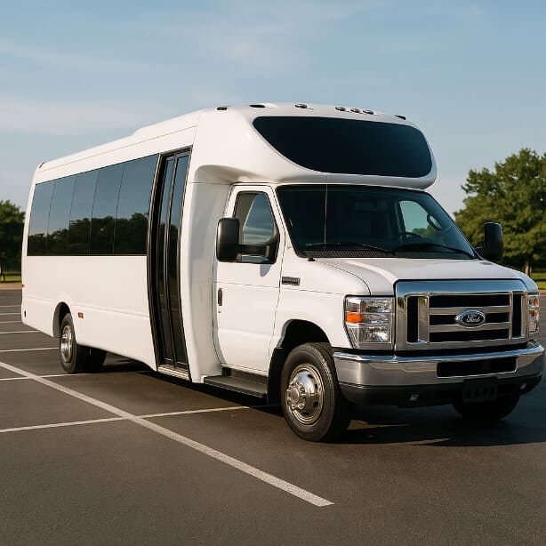 Charter Bus Rental Sunrise 20 Passenger Minibus