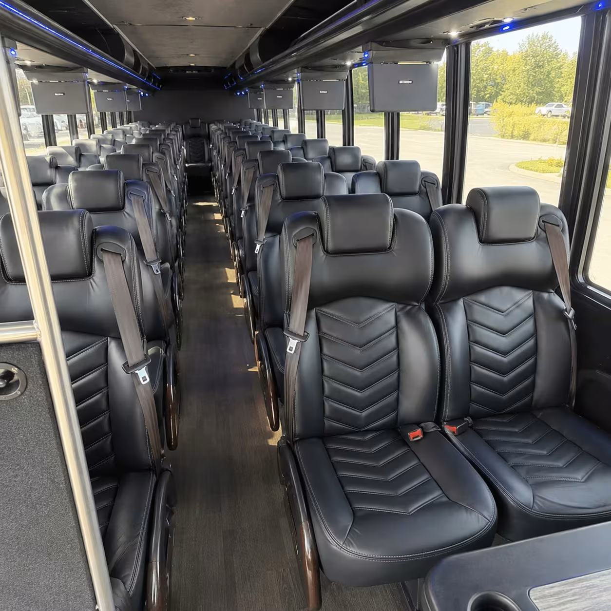 30 passenger minibus inside