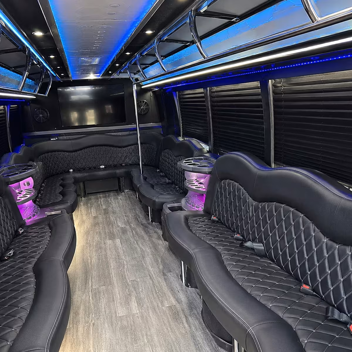 party bus interior