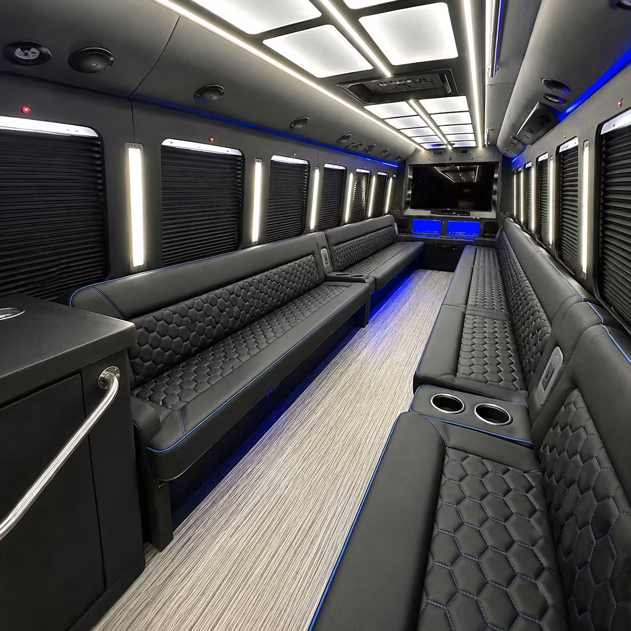 party bus transportation for sunrise concerts and festivals