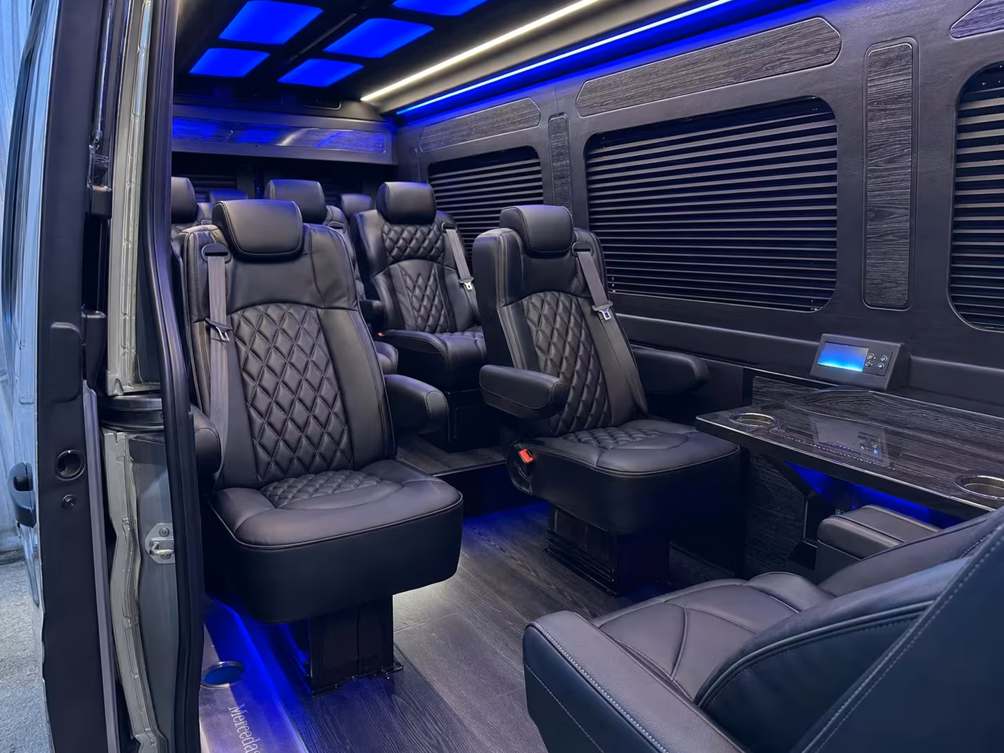 sprinter van transportation for groups and events across sunrise