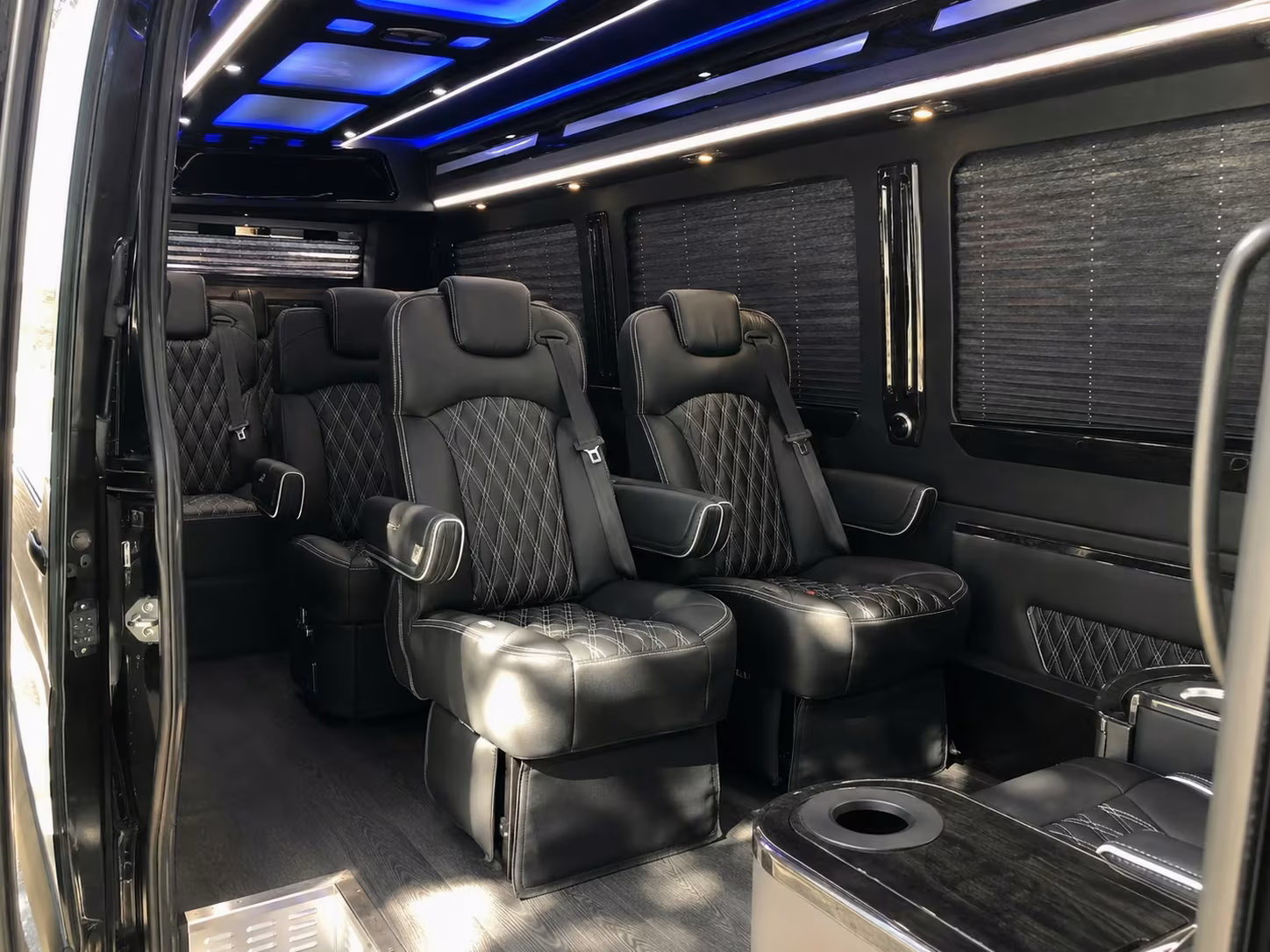 sprinter van with driver interior