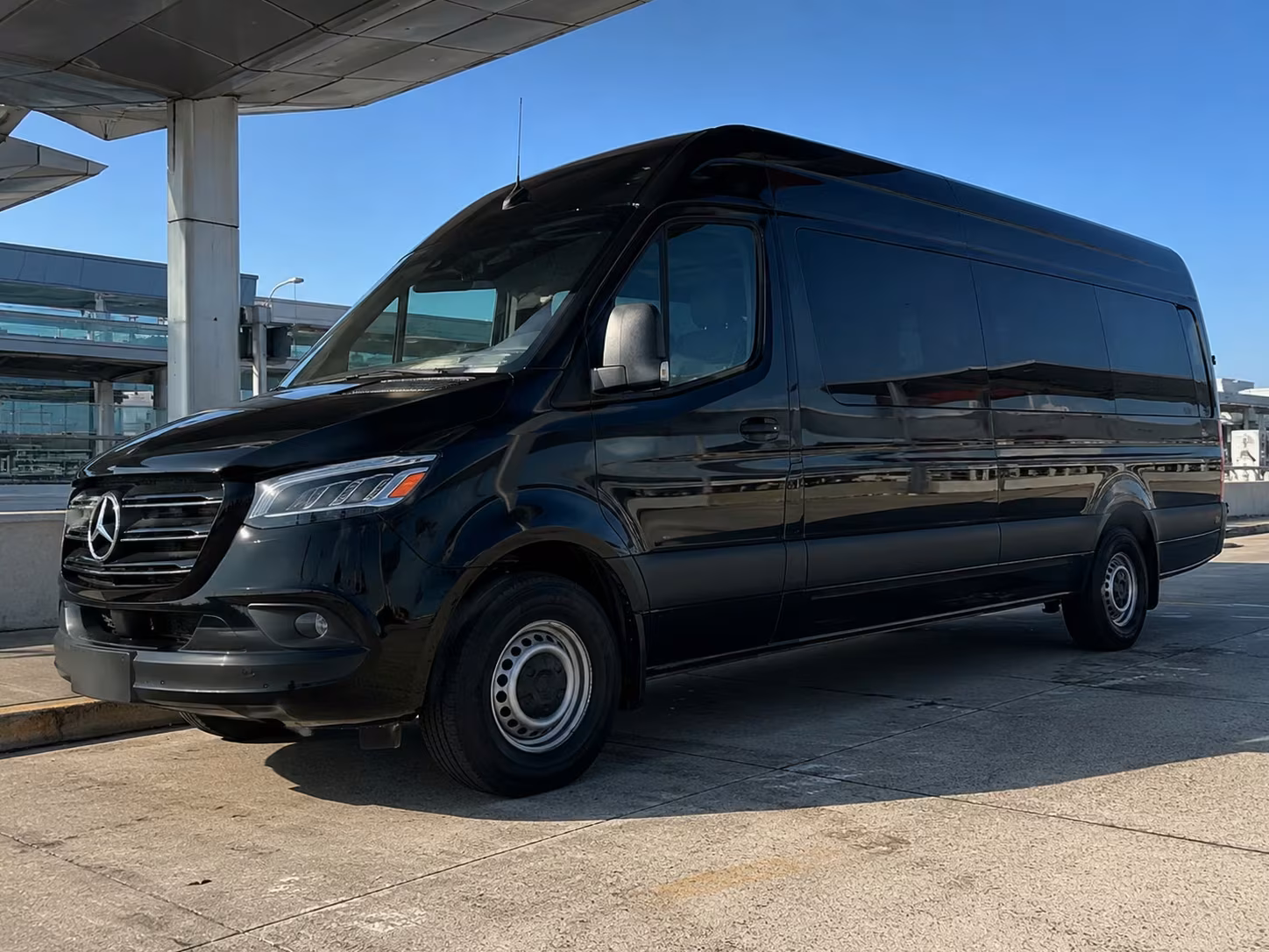 sprinter van with driver