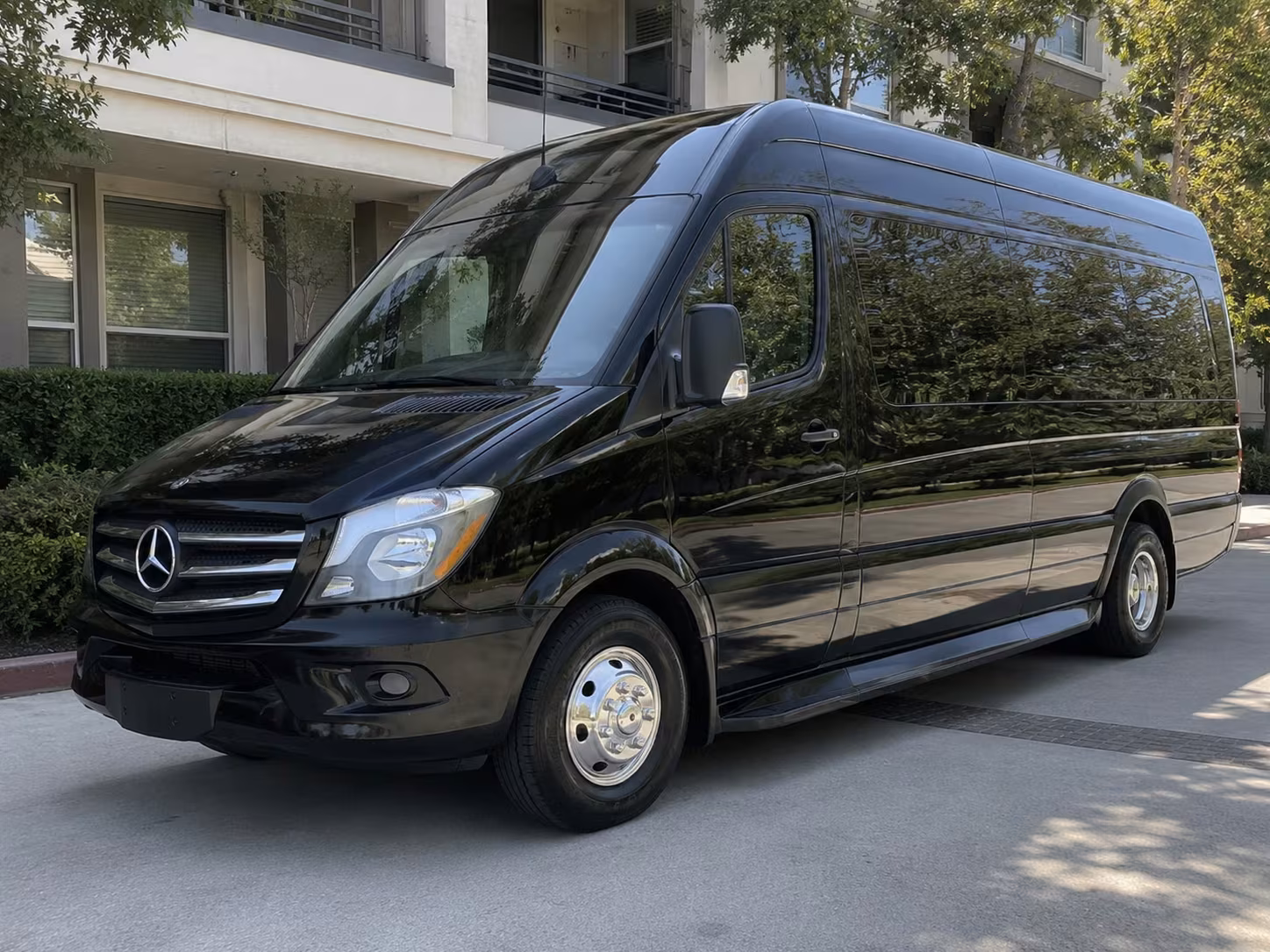sunrise sprinter van rental with driver